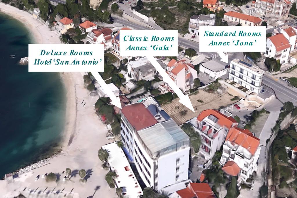 Hotel Gala Split Podstrana Ngoại thất bức ảnh